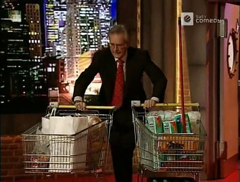 Die Harald Schmidt Show - 1197 - 2003-01-31 - Anna Lührmann, Wochenendeinkäufe