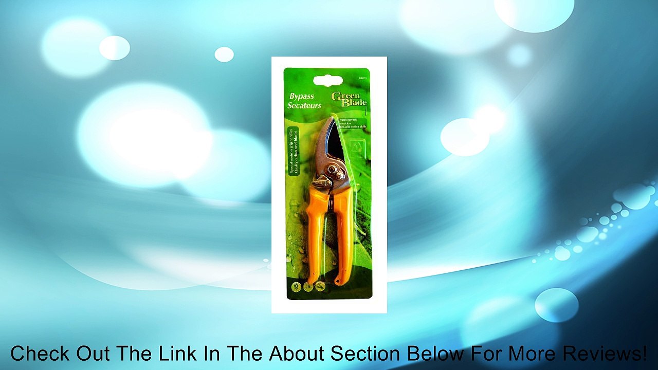 Garden Bypass Secateurs Review