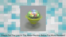 Yellow Case RGB LED Light Spinning Gyroscope Gyro Peg-top Toy for Children Review