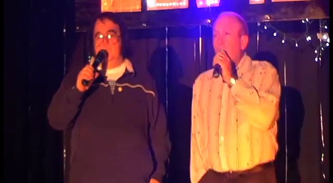 Bryan Clark and Danny McCorkle sings Softly As I Leave You at Elvis Day video