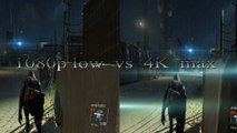 Metal Gear Solid V Ground Zeroes - 1080p vs 4K VSR vs low vs max quality - R9 290X COMPARISON