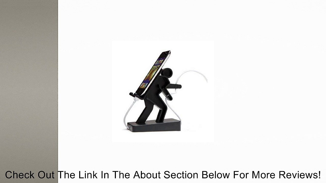 Creative Mobile Phone Stand/ Holder for Iphone/ Ipod/ Mp3/ Touch (Model: M010434) (Black) Review