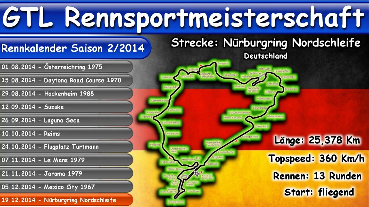racersleague GRM S2R11 Nordschleife