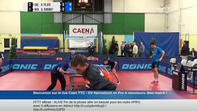 Live Pro A messieurs J9 : Caen / Hennebont (REPLAY)