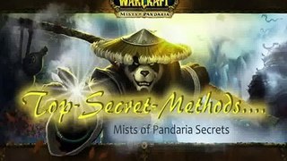 Mists Of Pandaria Secrets