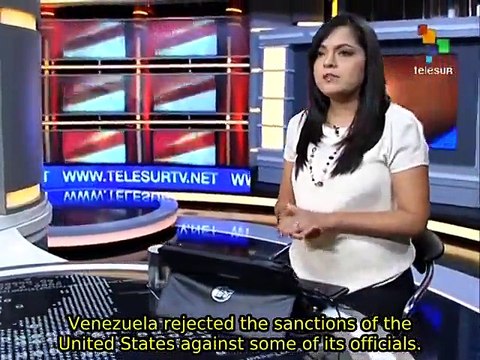 Venezuela rejects US sanctions on gov't officials