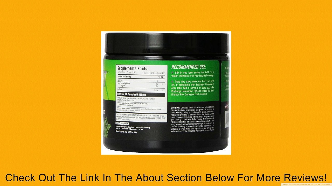 Athletic Edge Creatine RT Supplement, Watermelon, 130 Gram Review