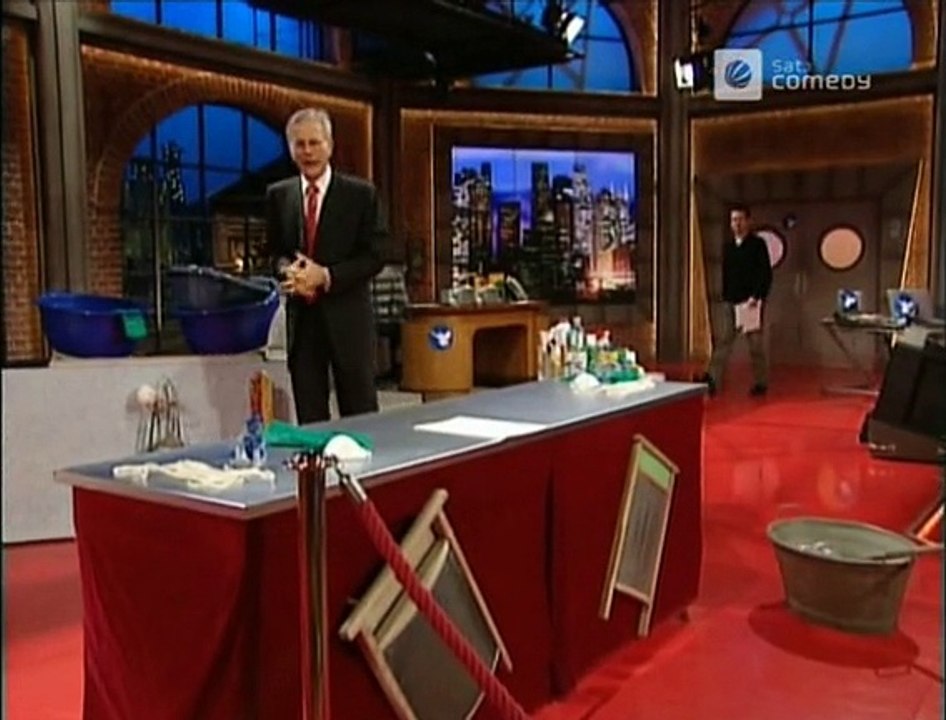 Die Harald Schmidt Show - 1232 - 2003-04-09 - Dr Philipp Rösler, Fleckenservice