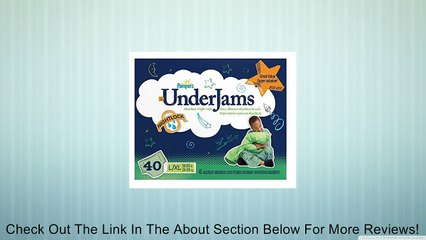 Pampers Underjams for Boys, L/xl, Size 8 (58-85 Lbs.), 40 Ct. Review