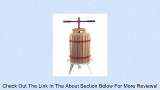 TSM Products 18-Liter TSM Harvest Fruit and Wine Press, Small Review