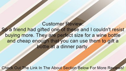 Fred and Friends Wine'O Bottle Bag Review