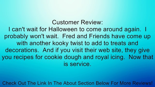 Fred and Friends CURSED COOKIES Voodoo Doll Cookie Cutter/Stamper Review