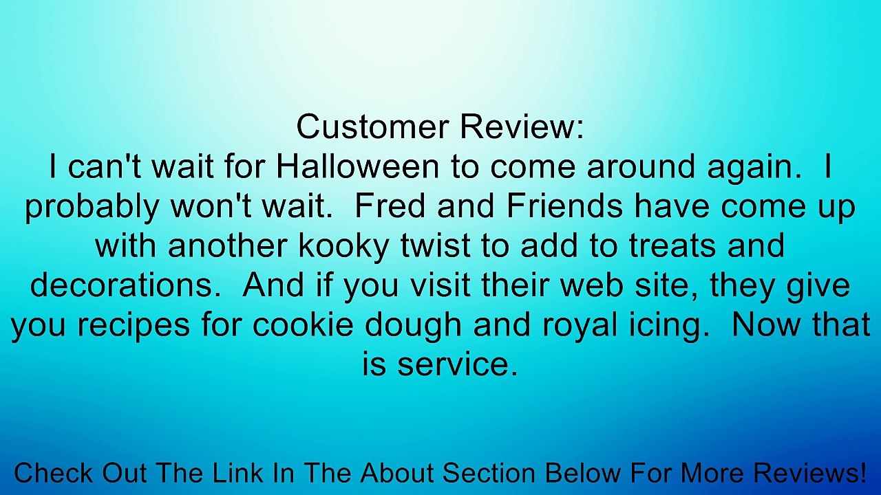 Fred and Friends CURSED COOKIES Voodoo Doll Cookie Cutter/Stamper Review