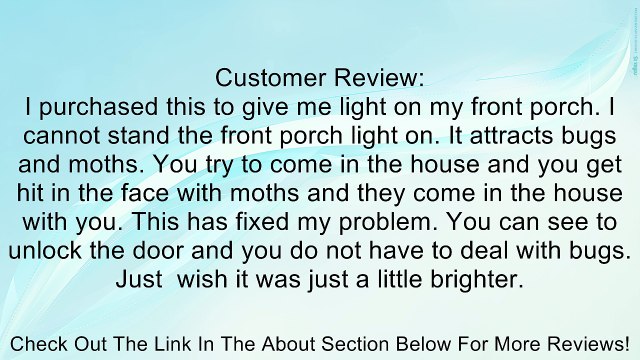 Outdoor Ultra Bright 6 LED Accent Solar Spot Light Metal Body(ST238) Review