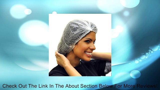 100 Disposable Hair Nets Salon Bouffant Sunless Spray Tanning Head Cover Beauty Review