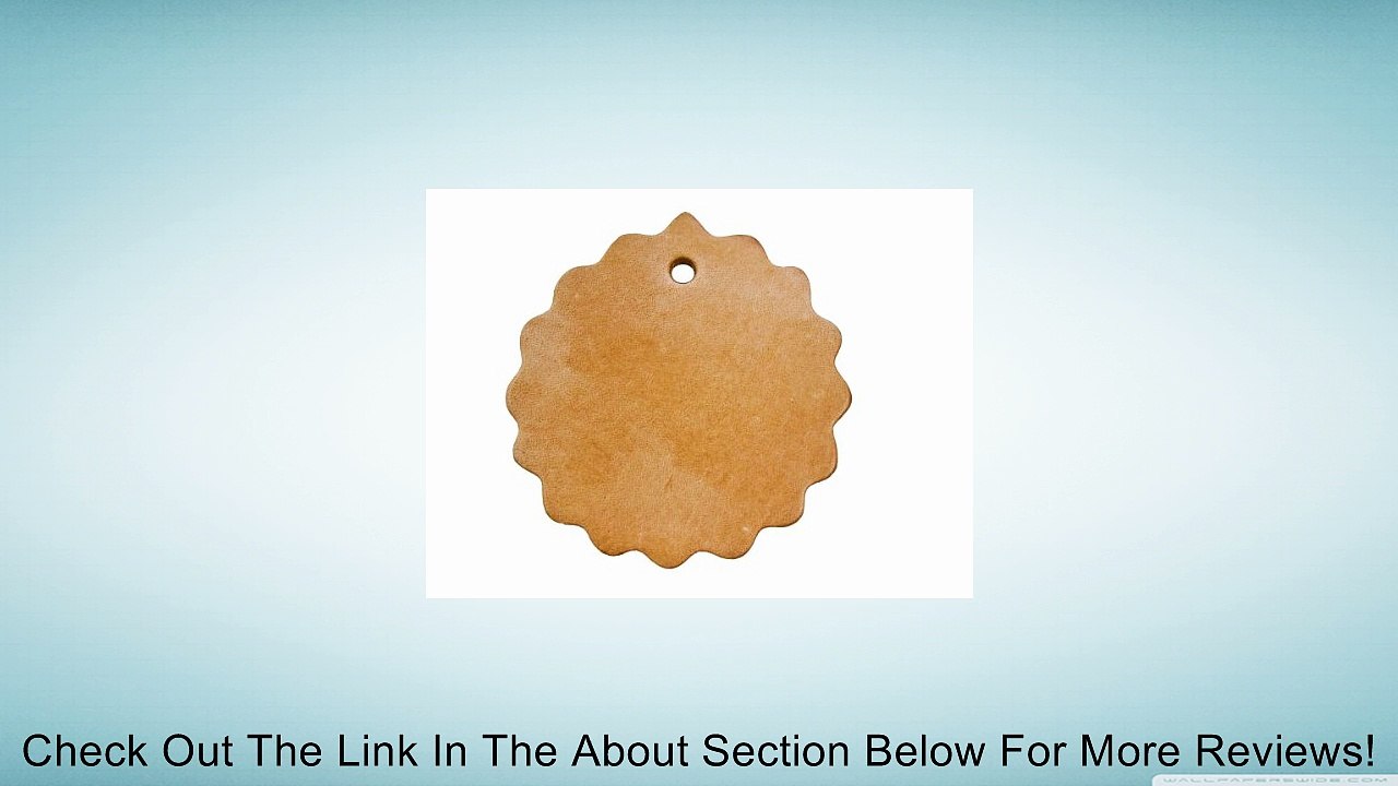 Springfield Leather Company 2" Scalloped Concho with Hole- 25 pack Review