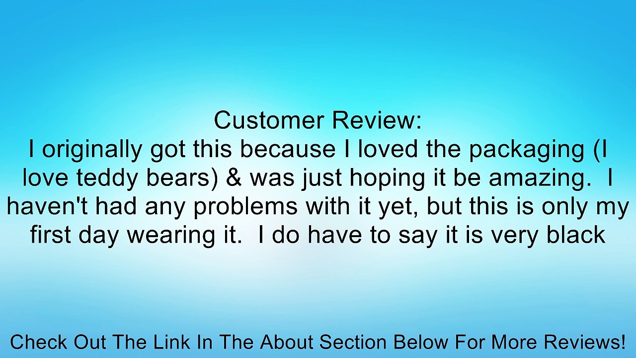 H-5283A Cute Bear Design Black Waterproof Liquid Eyeliner Smudge Proof Makeup Cosmatics Eye Liner Review