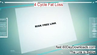 4 Cycle Fat Loss Download PDF Free of Risk - Try It Today