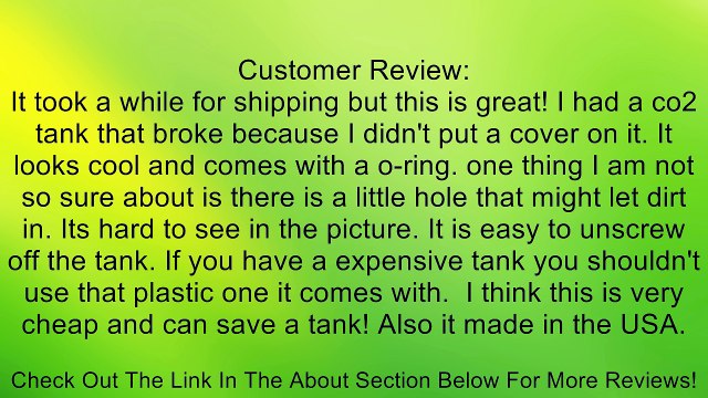 Ninja Paintball Thread Saver w/ Spare Tank O-Ring (Click-a-Color) Review