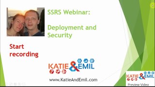 SSRS Deployment and Security Webinar