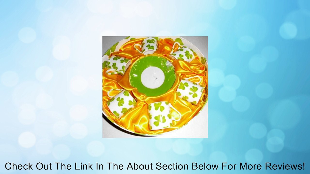 Classic Coffee & Tea Clover Leaf Espresso Set, 12 Piece Set Review