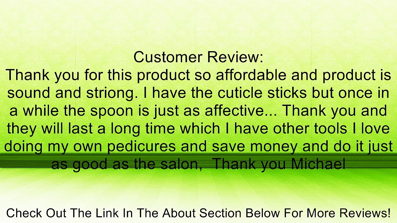350buy 2 nail art stainless steel pusher remover tool Review