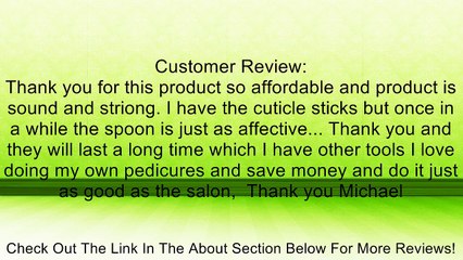 350buy 2 nail art stainless steel pusher remover tool Review