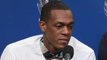 Rondo Introduced; Blazers Win a Thriller
