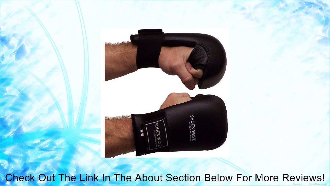Shock Wave Back-fist sparring gloves - Black Review
