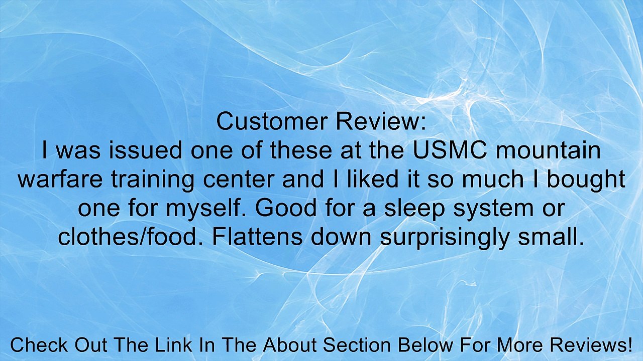 Genuine USMC SealLine Waterproof Sleep System Compression Sack Review