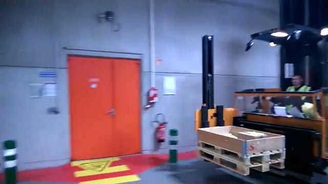 La plate-forme logistique de maintenance pour les centrales nucléaires d'EDF installée à Velaines dans la Meuse