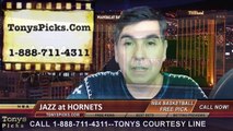Charlotte Hornets vs. Utah Jazz Free Pick Prediction NBA Pro Basketball Odds Preview 12-20-2014