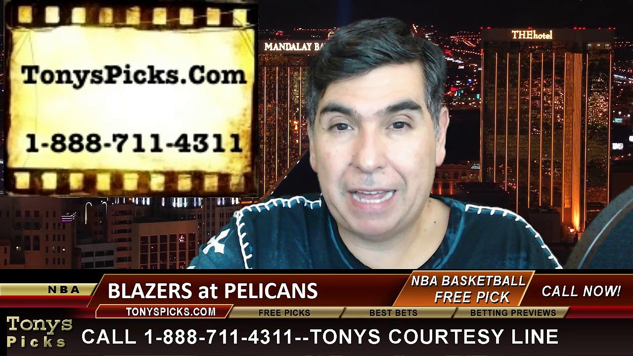 New Orleans Pelicans vs. Portland Trailblazers...