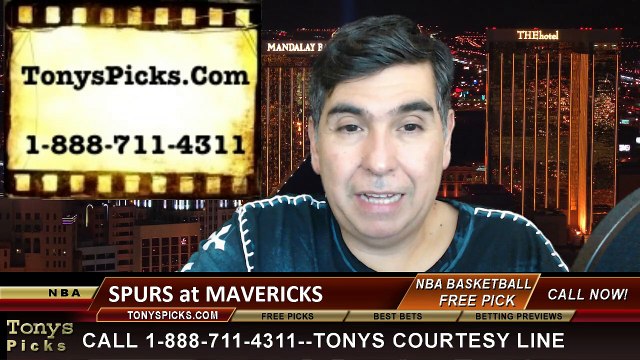 Dallas Mavericks vs. San Antonio Spurs Free Pick Prediction NBA Pro Basketball Odds Preview 12-20-2014
