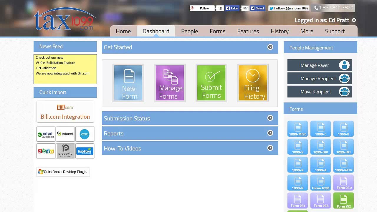Correcting a form on Tax1099_com | 1099-MISC, 1099-DIV, IRS 1099 MISC, 1099-A , e-file 1099, e-file 1099-misc  | IRS Approved
