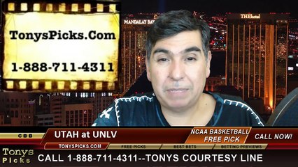 UNLV Rebels vs. Utah Utes Free Pick Prediction NCAA College Basketball Odds Preview 12-20-2014