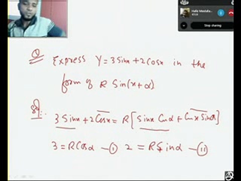 Maths A2 9709 Topic Trigonomaetry P3 Sketches &...
