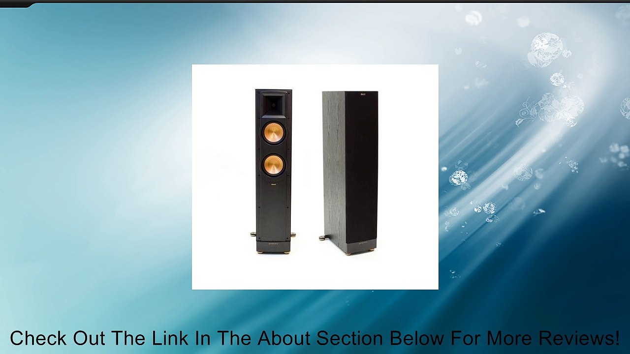 Klipsch RF-62 II Reference Series Floorstanding Loudspeaker - Pair (Black) Review