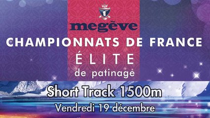 Replay - Elite Megève 2014 - Short Track 1500m