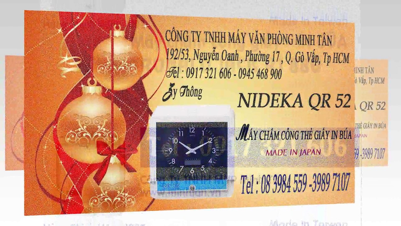 Ronald Jack RJ 880- máy chấm công in búa giá rẻ