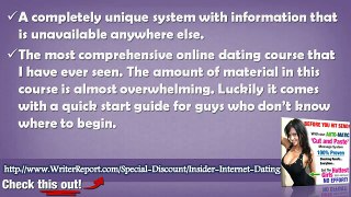 David M's Insider Internet Dating System Review - New Insider Internet Dating