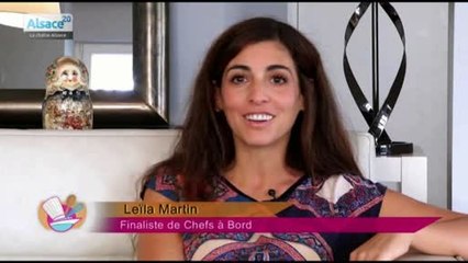 Leïla Martin, gagnante de Chefs à Bord Saison 4