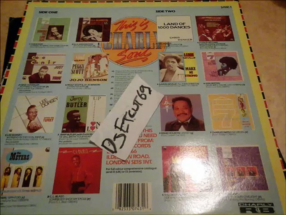 EDDIE HOLMAN -UNITED (g)(RIP ETCUT)CHARLY R&B REC