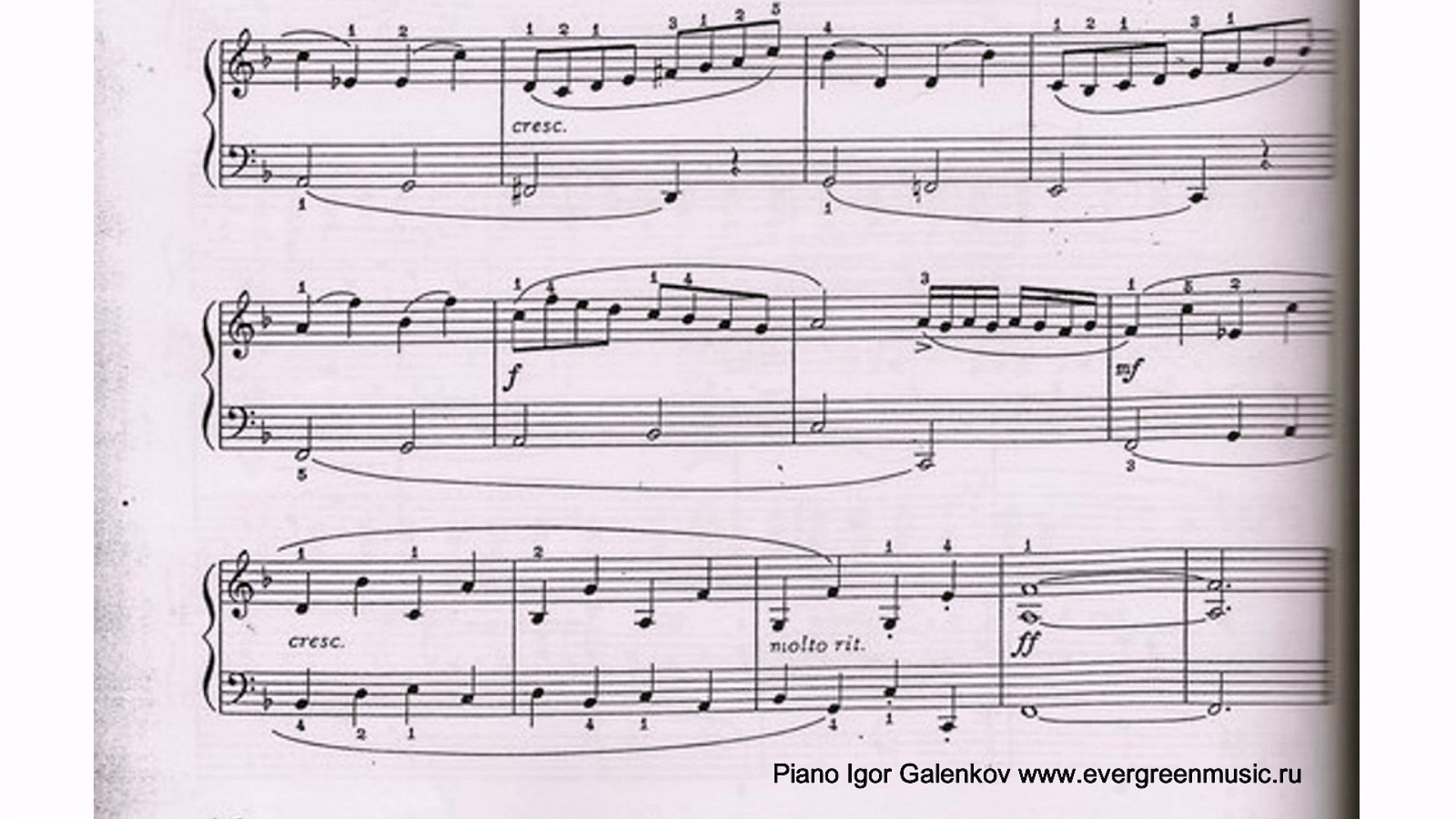 Gillock William Pieces Classic Carnival Piano Igor Galenkov - video  Dailymotion