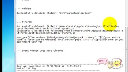 Junkware Removal tool