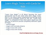 Learn Magic Tricks with Cards for Kids - Learn Easy Magic