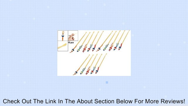 Set of Bamboo Earpicks / Ear Cleaners / Earwax Removers (15 pcs or 5 pcs by your own selection) (15 pcs) Review