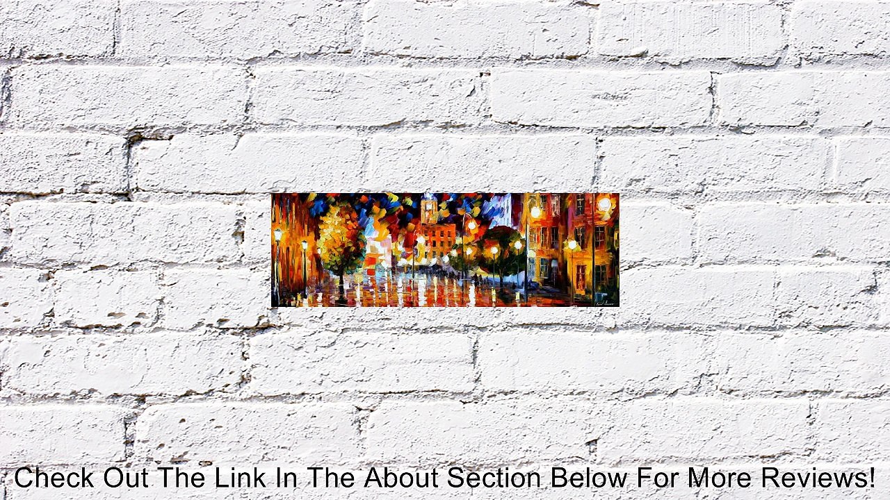The Square of Reflections - 40"x14" Leonid Afremov Mixed Media/giclee Ready to Hang! Review
