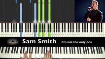 Sam Smith - I'm not the only one - Sing a long - piano backing track karaoke