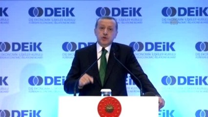 Deik Genel Kurulu - Cumhurbaşkanı Erdoğan (3)